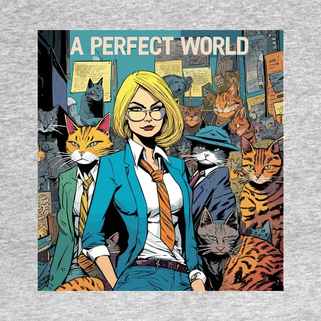 cat ladies perfect world by Kingrocker Clothing